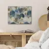 Bladeren - Abstract - Goud - Blauw PET vilt klein -sfeer3