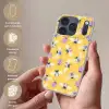 Insecten - Patroon - Geel - Paars - Kleurrijk Telefoonhoesje iPhone 17 Pro klein -sfeer3_NL