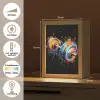 Graffiti - Sport - Fitness - Dumbbell - Gym Light Box met kabel (Tafellamp) klein -USP_NL
