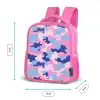 Camouflage - Roze - Blauw Kinderrugzak - Roze middel -productfoto_formaten
