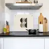 Halve cirkels - Aardetinten - Grafisch Inductie beschemer met haakjes middel -sfeer2