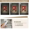 Volle maan - Landschap - Waterval Light Box met kabel (Tafellamp) klein -USP_dimbaarDE