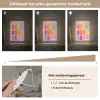 Tafels van vermenigvuldiging - Leren rekenen voor kinderen - Cijfers oefenen - Eenhoorn - Roze Light Box met kabel (Wandlamp kind) klein -USP_dimbaarNL