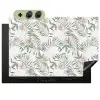 Bohemian - Bloemen - Bladeren - Jungle - Tropical Inductie beschemer met haakjes klein -3d