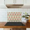 Barok - Retro - Kleurrijk keuken achterwand spatscherm klein 900 -sfeer2