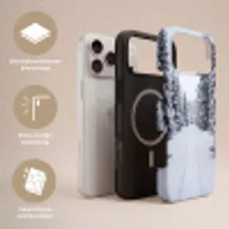 Bos - Winter - Sneeuw - Pad - Natuur Toughcase MagSafe Apple iPhone 17 Pro Max klein -USP_Lagen_NL