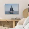 Zeilboot - Zee - Blauw PET vilt klein -sfeer3