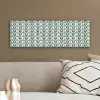 Retro - Modern - Groen canvas 2cm klein 828 -sfeer3
