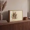 Graan - Pastel - Natuur Light Box met batterij (Wandlamp) middel -sfeer2
