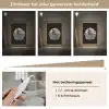 Cupcake - Luxueus - Zilver Light Box met kabel (Tafellamp) klein -USP_dimbaarNL