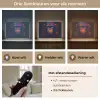 Kleurrijk - Aap - Abstract Light Box met batterij (Wandlamp) middel -USP_lichtkleurNL