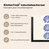 Schelpen - Blauw - Patroon Inductie beschermer vinyl 3mm middel -sfeer2