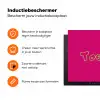 Toedeloe - Groen - Roze Inductie beschermer vinyl 3mm klein -zzzzzzz-td-ups