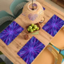 Dynamisch - Ruimte - Kleurrijk Placemat vinyl groot -zzsfeer5_Kitchenyeah-website