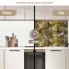 Vlekken - Zwart - Geel - Roest keuken achterwand 2 middel 871 -voor-na2_NL