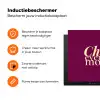Cherish every moment - Cocktailglas - Bordeaux Inductie beschermer vinyl 3mm klein -zzzzzzz-td-ups