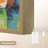 Boten - Kunst - Kleuren - Schilderij Light Box met batterij (Wandlamp) middel -USP_websiteoplaadbaarNL