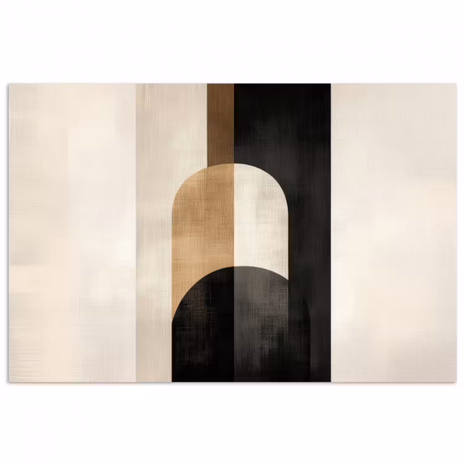 Poster - Geometrisch - Formen - Weiß