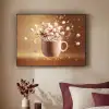 Chocomelk - Drinken - Warm - Bruin Textielframe - compleet frame klein -sfeer1