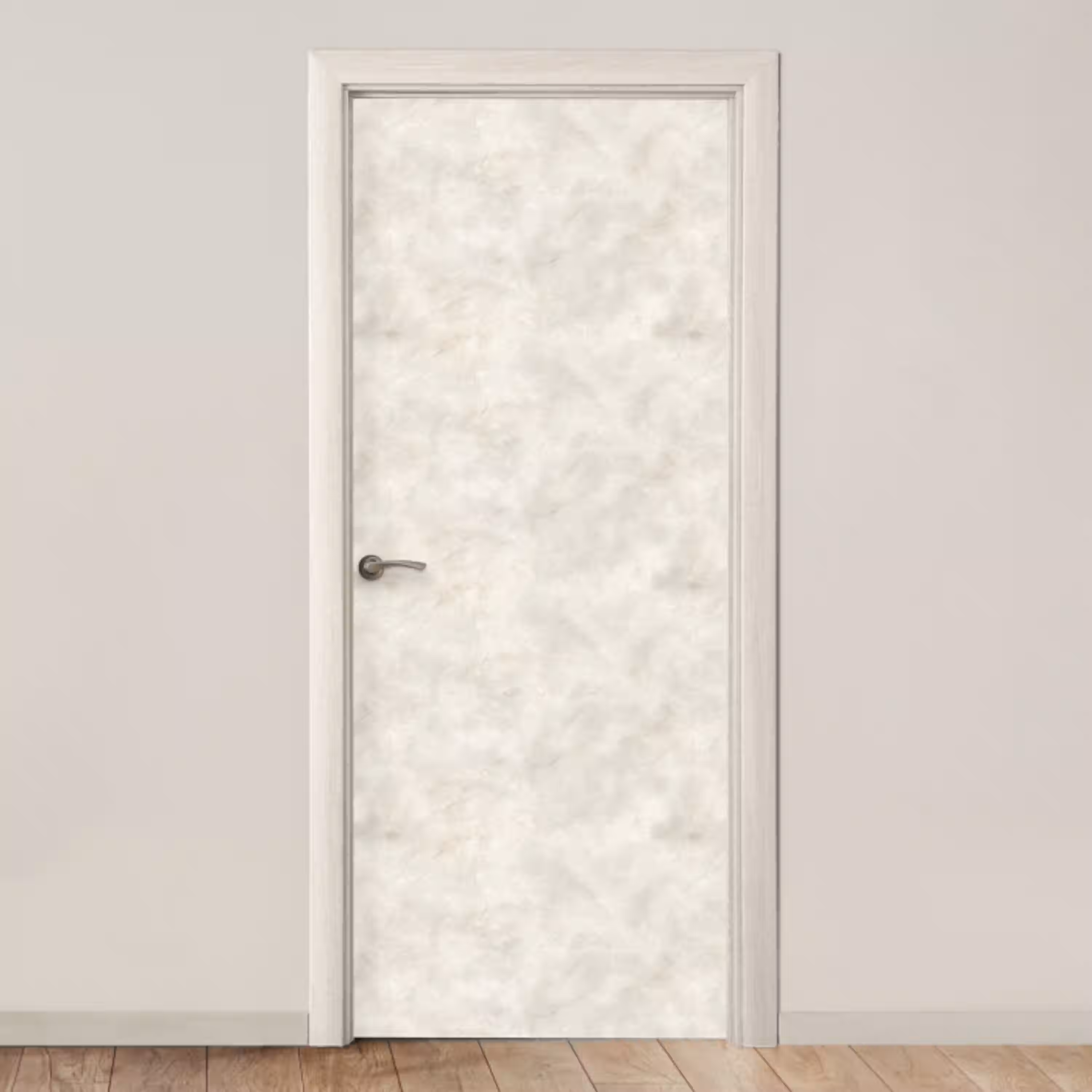 Crèmebeige - Marmer - Aders deurposter klein 289 -3d_beige