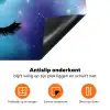Eenhoorn - Sterren - Magisch - Blauw Inductie beschermer vinyl 3mm klein -zzzzzzz-td-onderkant