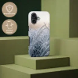 Rijp - Gras - Kristallen - Winter - Minimalistisch Toughcase MagSafe Apple iPhone 17 klein -USP_PrintM_NL