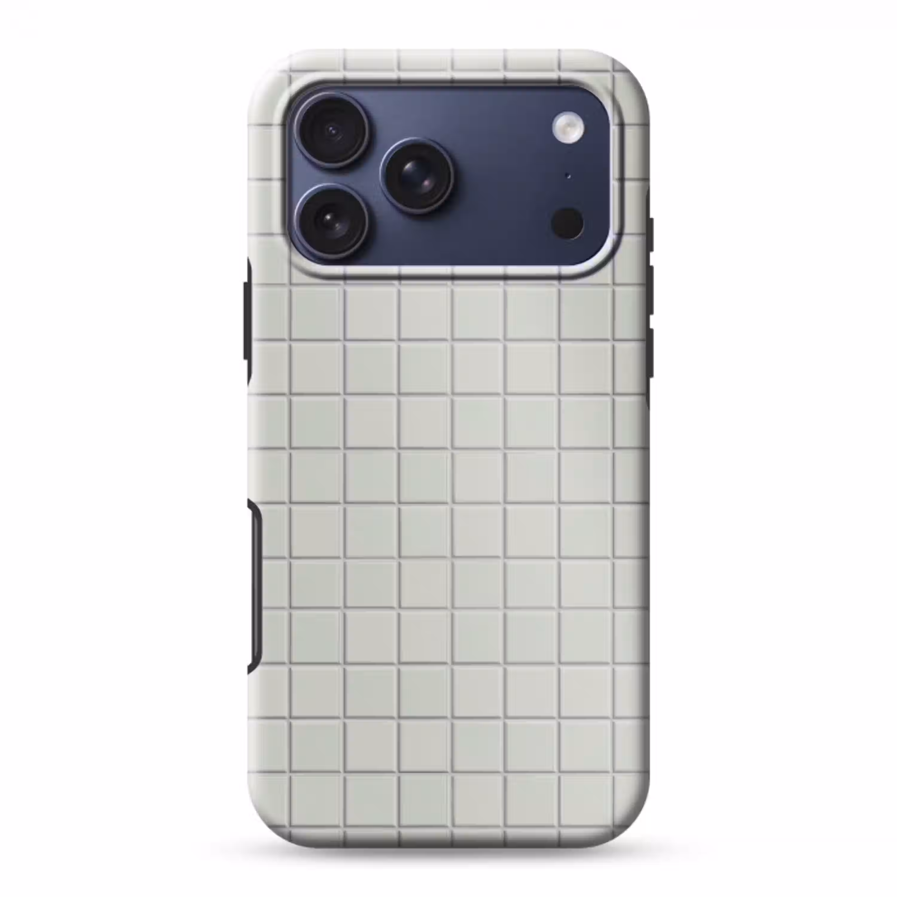 Tegel - Patroon - Lichtgroen Toughcase MagSafe Apple iPhone 17 Pro Max klein 1019 -3d