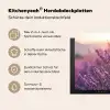Lavendel - Paars - Zonlicht Inductie beschermer vinyl 3mm middel -zzzzzzusp-haakje_DE