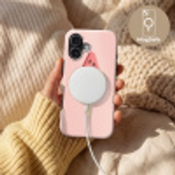 Watermeloen - Ijsje - Pitjes - Rood Toughcase MagSafe Apple iPhone 17 klein -USP_MagsafeV
