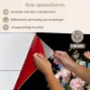 Pastel - Bloemen - Glazen - Vaas keuken achterwand spatscherm klein -spatscherm_NL