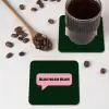 Tekstwolk - BLAH BLAH BLAH - Roze onderzetter kurk middel -sfeer2