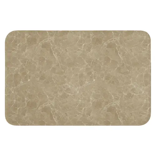 Beige - Marmer - Witte aders WCmat klein 1009 -3d