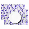 Blauw - Patroon - Beige - Abstract Placemat vinyl groot 368 -zzsfeer2_Kitchenyeah-website