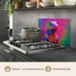 Kameleon - Dieren - Neon - Kleur keuken achterwand spatscherm klein -usp_DE