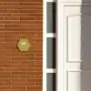 Okergeel - Modern Naambord Hexagon klein -sfeer3-hexagon-XS