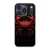 Krab - Rood - Vissen - Schaaldieren Telefoonhoesje iPhone 17 Pro klein -3d