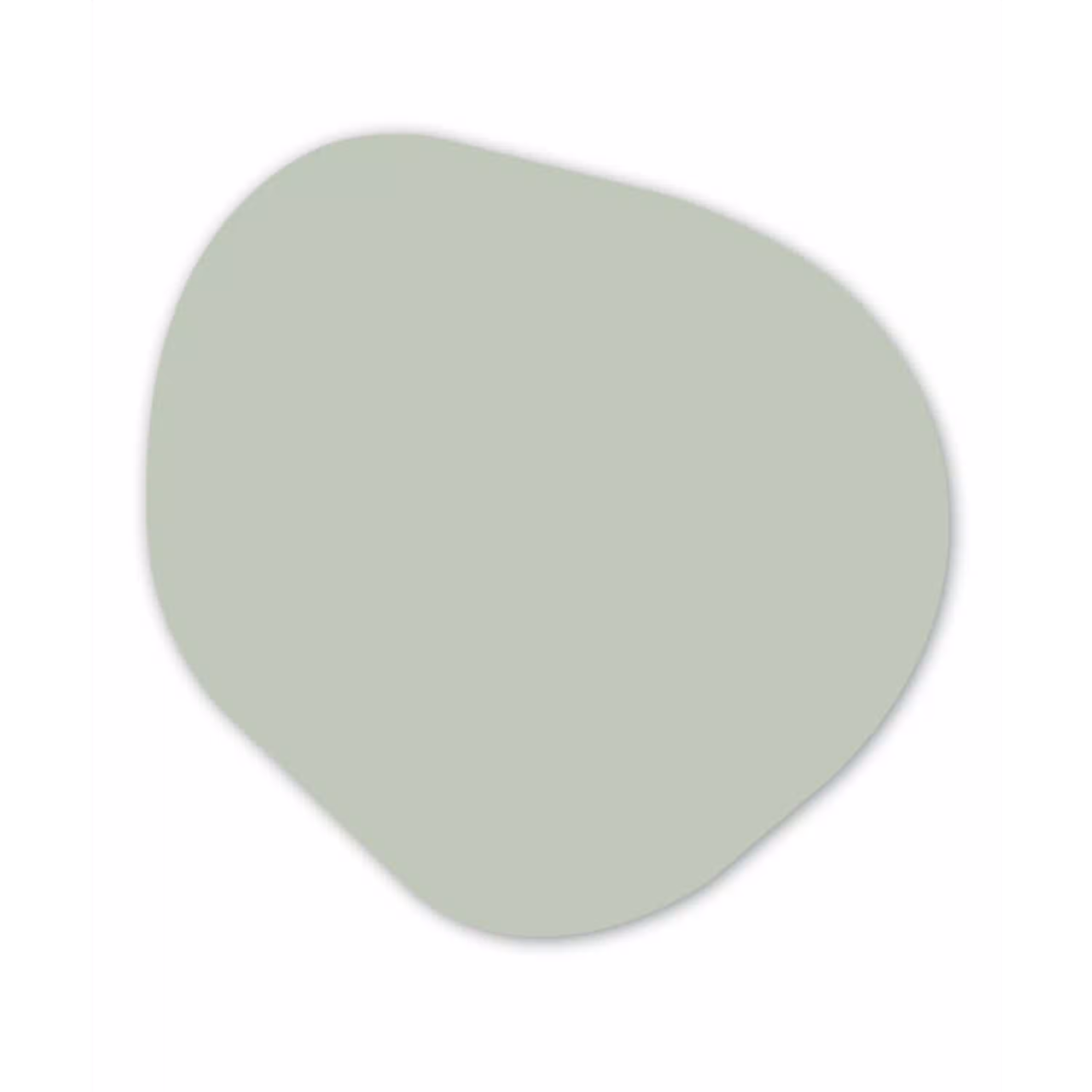 Frosted - Mint - Groen Wandcirkel Organisch Forex 3mm klein 629 -3d
