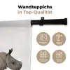 Neushoorn - Dieren - Kinderen - Jongens - Meisjes Wandkleed katoen klein -tsfeer2_DE
