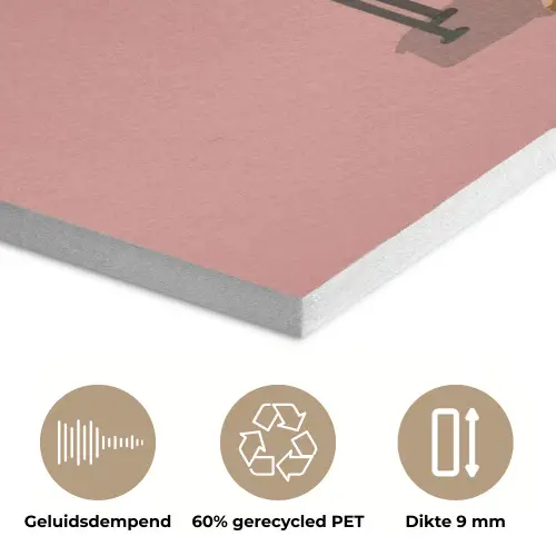 Illustratie - Bankje - Personen - Minimalistisch PET vilt klein -closeup_NL
