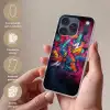 Abstract - Explosie - Neonkleuren Telefoonhoesje iPhone 17 Pro klein -sfeer3_NL