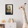 Melkmeisje - Goud - Quotes - Schilderij - Oude meesters fotolijst zwart zonder passe partout klein -usfeer4_kinderkamer