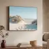 Duinen - Planten - Zomer - Natuur Textielframe zwart klein -sfeer3