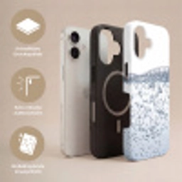Luchtbellen - Water - Dynamisch Toughcase MagSafe Apple iPhone 17 klein -USP_Lagen_DE