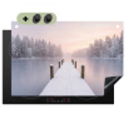 Steiger - Meer - Mist - Winter - Serene Inductie beschemer met haakjes klein -3d