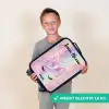 Eenhoorn - Glitters - Regenboog - Pastel Kinderkoffer - Zwart klein -sfeer4_NL