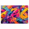 Abstract - Vormen - Kleurrijk Placemat vinyl groot -zzsfeer1_Kitchenyeah-website