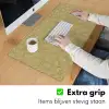 Waaier - Geometrisch - Groen Muismat XXL klein 681 -sfeer3