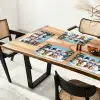 Vrolijk -  Sneeuw - Kleurrijk Placemat vinyl groot -zzsfeer4_Kitchenyeah-website