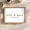 Opa & Oma - Lettercollage Dienblad Rechthoek middel -USP_Formaat