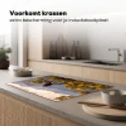 Zeearend - Boom - Bergen - Groen Inductie beschermer vinyl 3mm klein -sfeer1